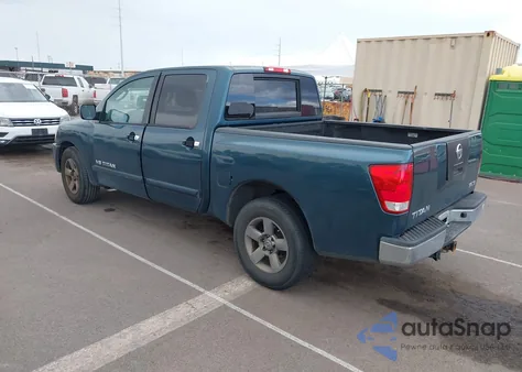 2005 Nissan Titan Se z USA, uszkodzony, nr VIN 1N6AA07A85N520888